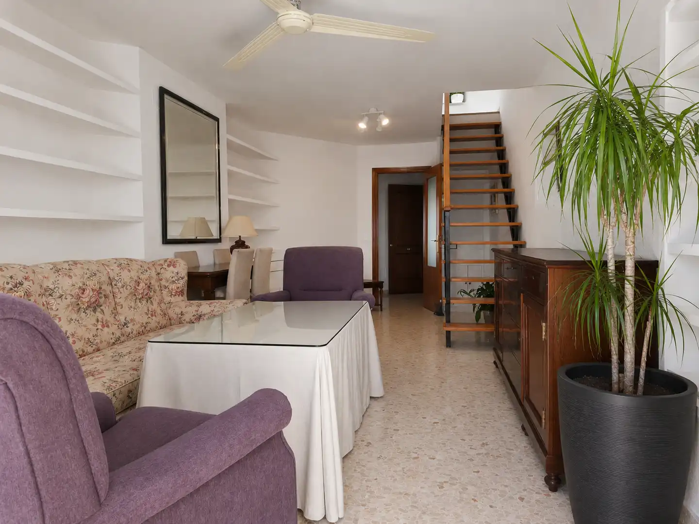 Sala de estar de Ático en venta en Jerez de la Frontera con Aire acondicionado, Calefacción y Terraza
