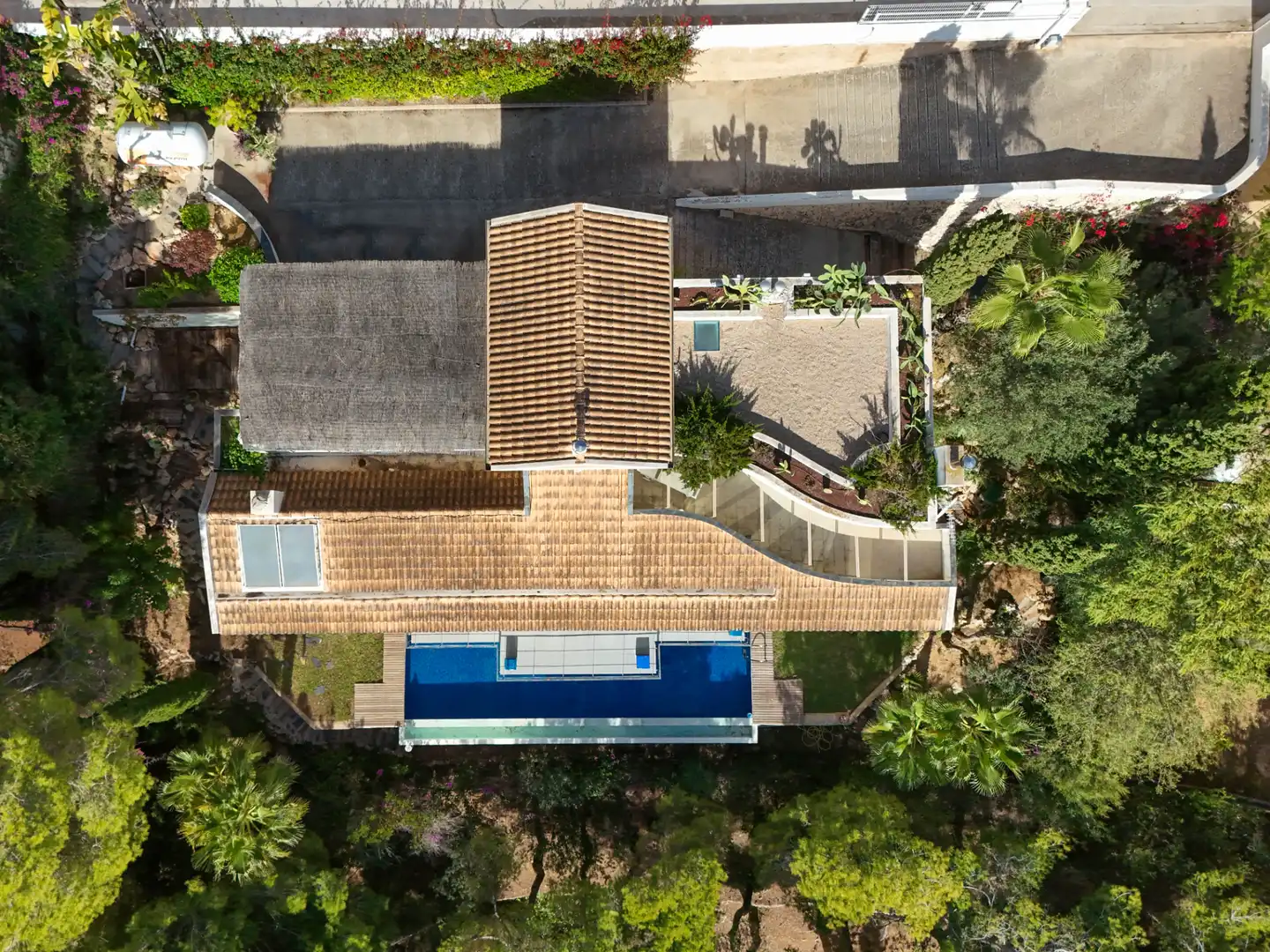 Vista exterior de Casa o xalet en venda en Jávea / Xàbia amb Aire condicionat, Calefacció i Jardí privat