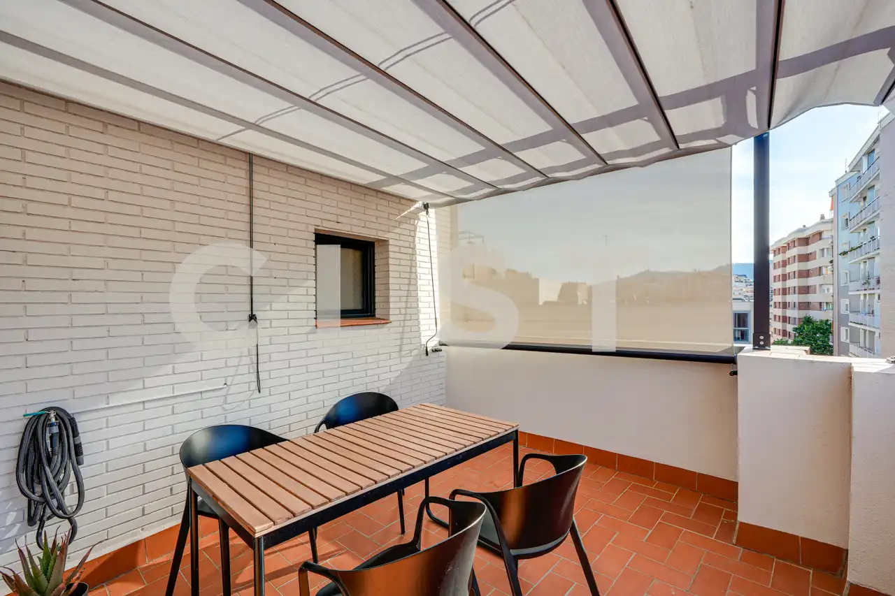 Terrassa de Apartament de lloguer en Barcelona amb Aire condicionat, Calefacció i Parquet