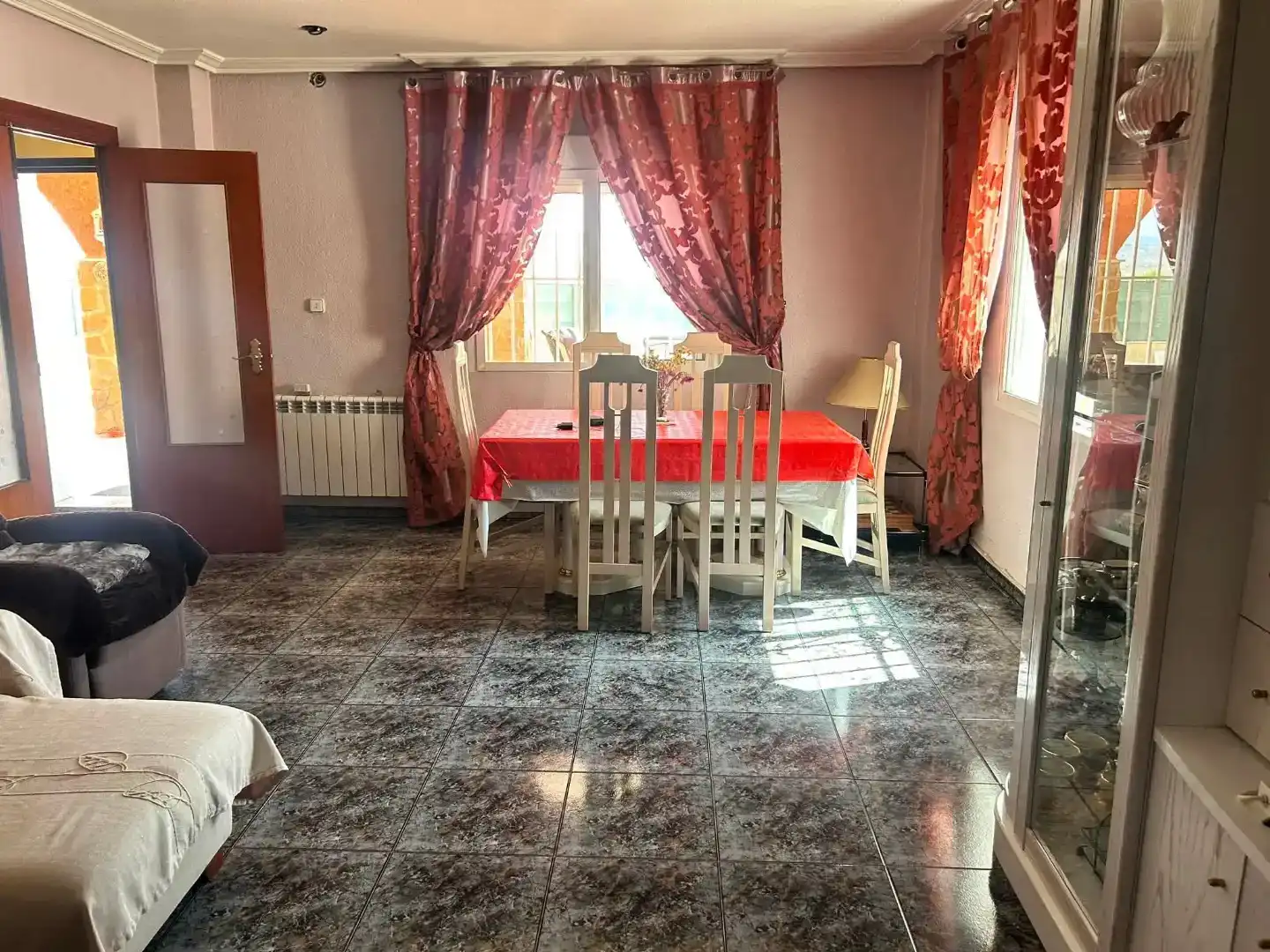 Dining room of Houses for sale in Aspe  with Swimming Pool and Balcony