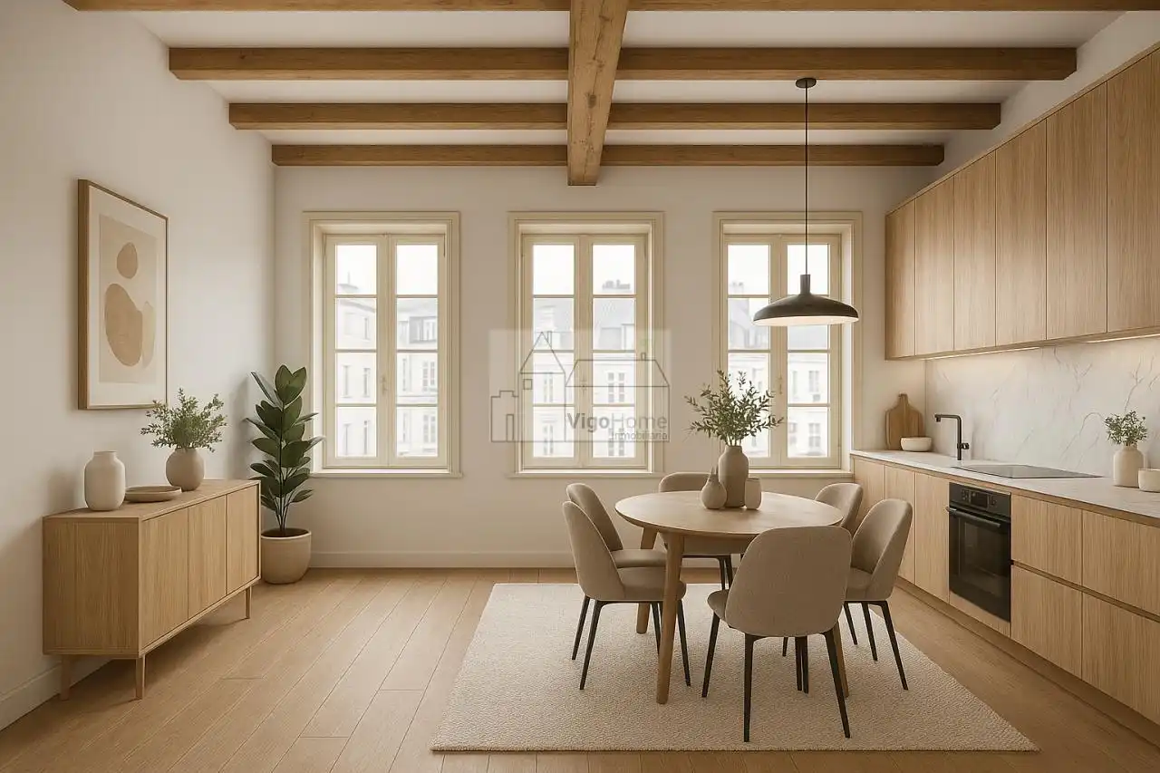 Dining room of Attic for sale in Vigo   with Heating