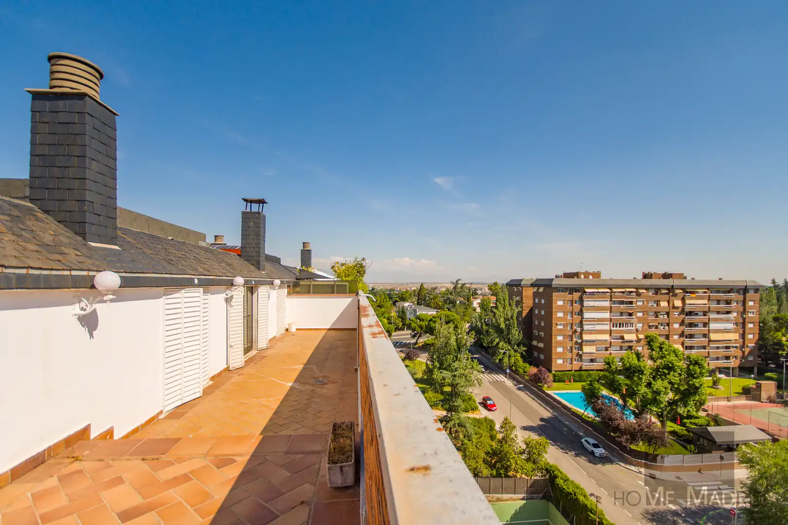 Exterior view of Attic for sale in Madrid  with Air Conditioner, Heating and Terrace