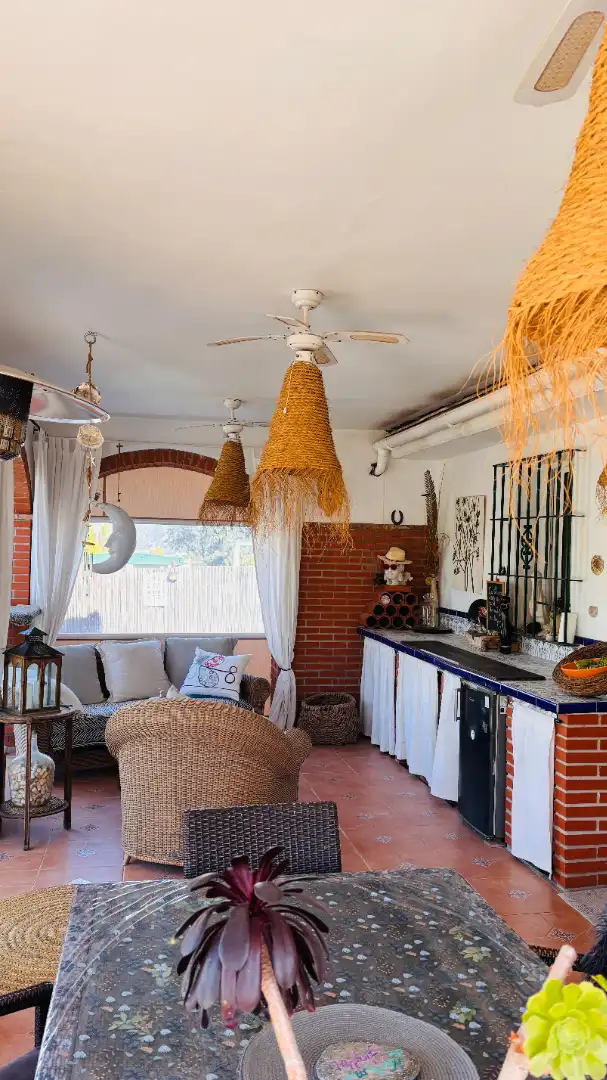 Cocina de Casa o chalet en venta en Alhaurín de la Torre con Aire acondicionado, Calefacción y Jardín privado