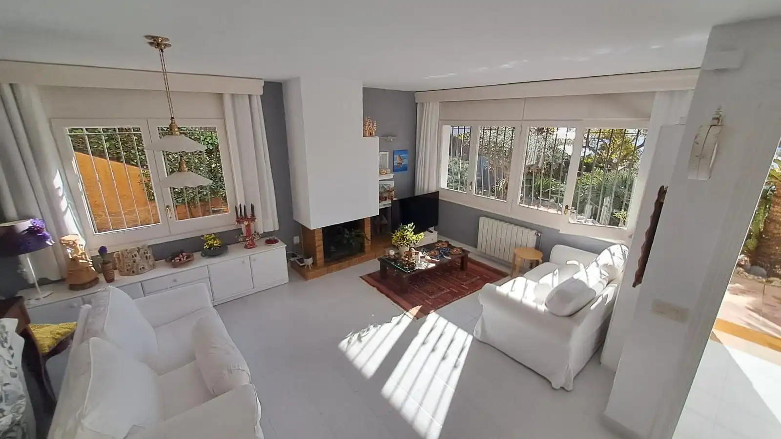 Sala de estar de Casa o chalet en venta en Sant Pol de Mar con Calefacción, Jardín privado y Terraza