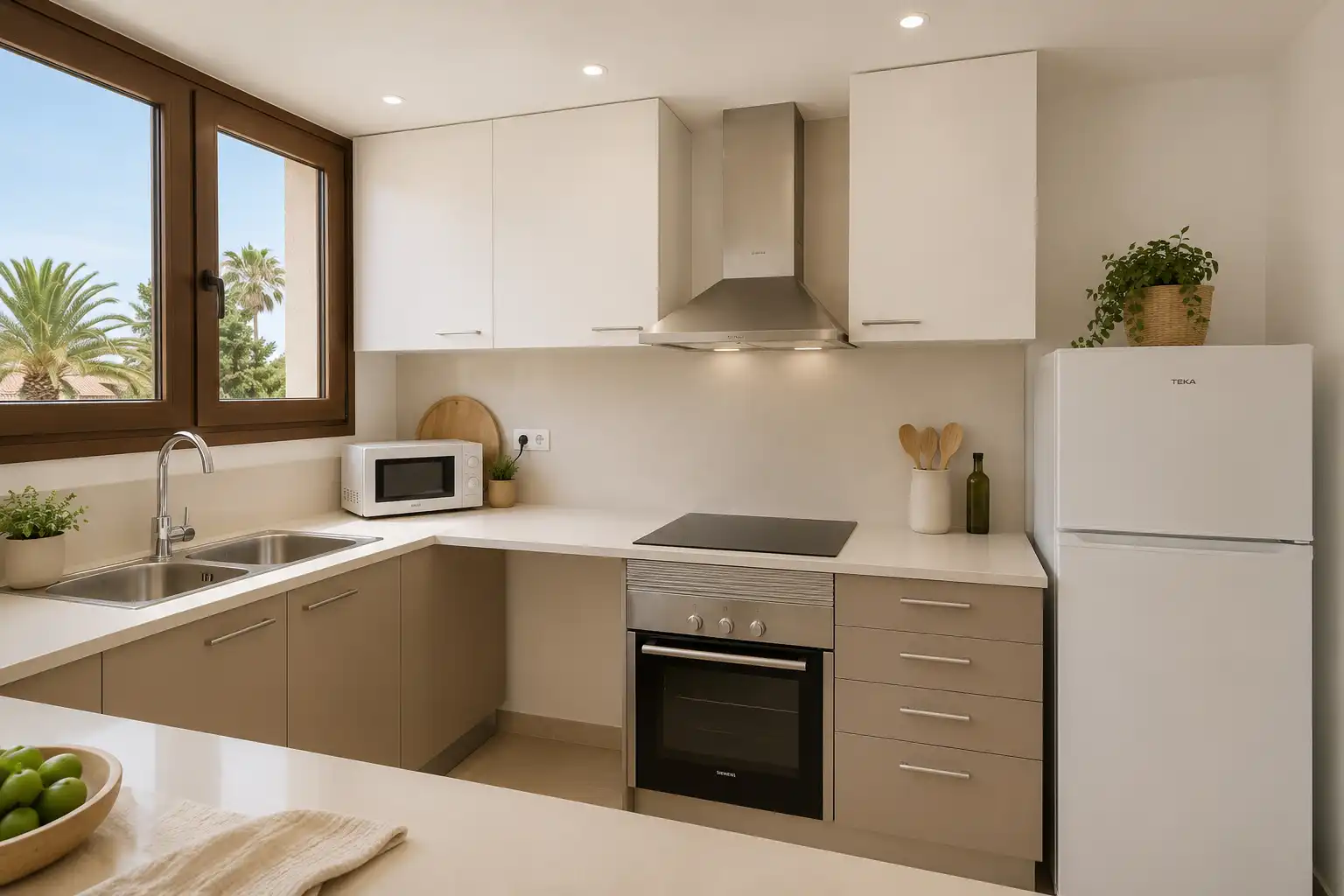 Kitchen of Flat for sale in Ciutadella de Menorca  with Air Conditioner, Terrace and Storage room