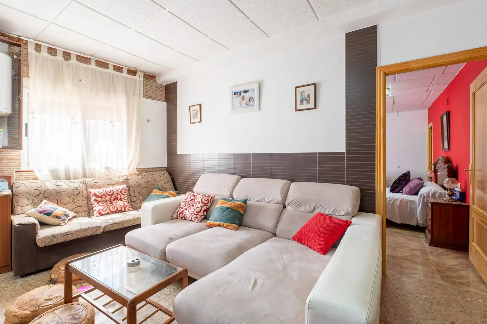 Sala de estar de Casa o chalet en venta en Calzada de Calatrava con Calefacción