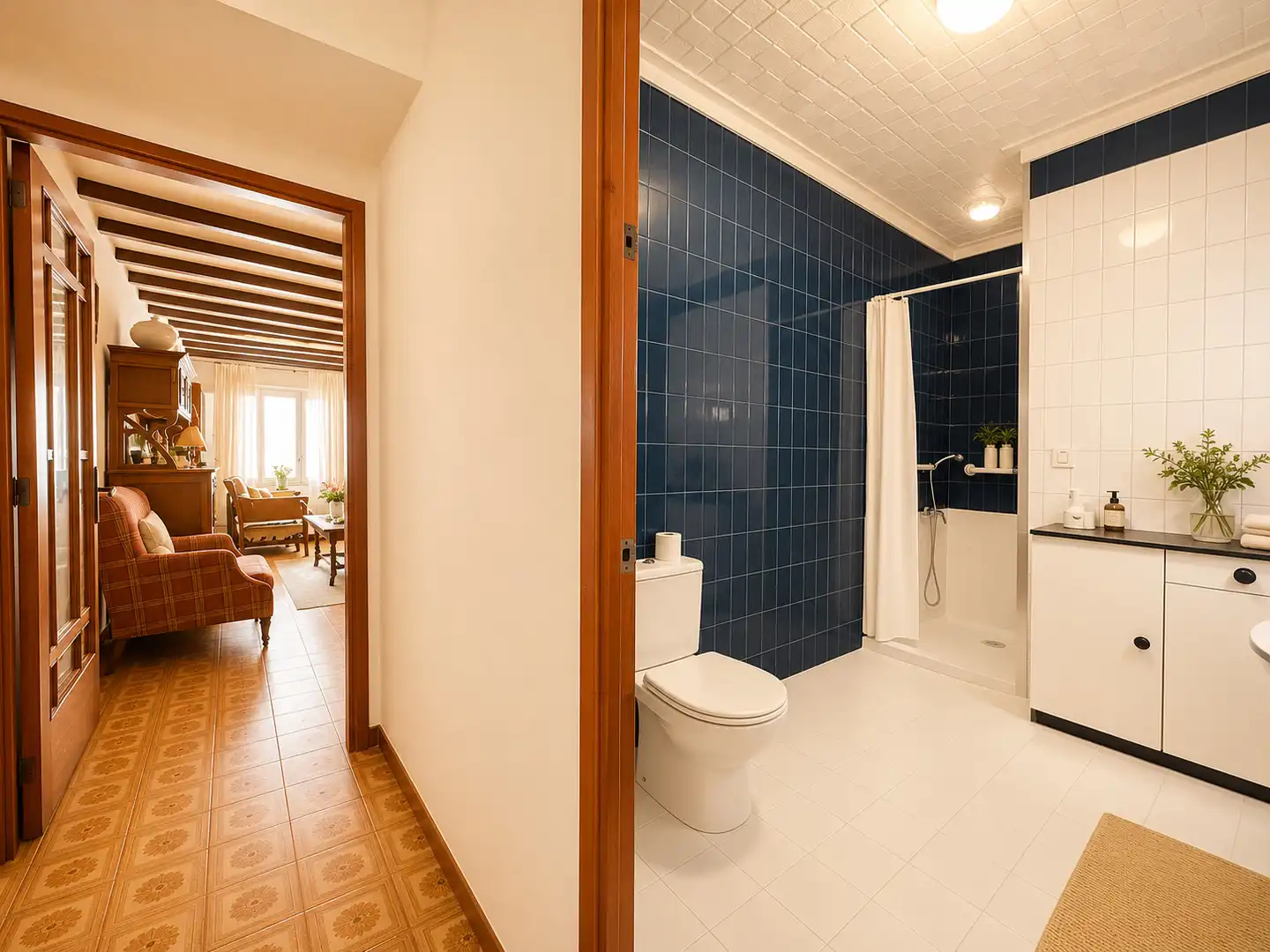 Bathroom of Country homes for sale in Ullastrell  with Private garden, Terrace and Swimming Pool