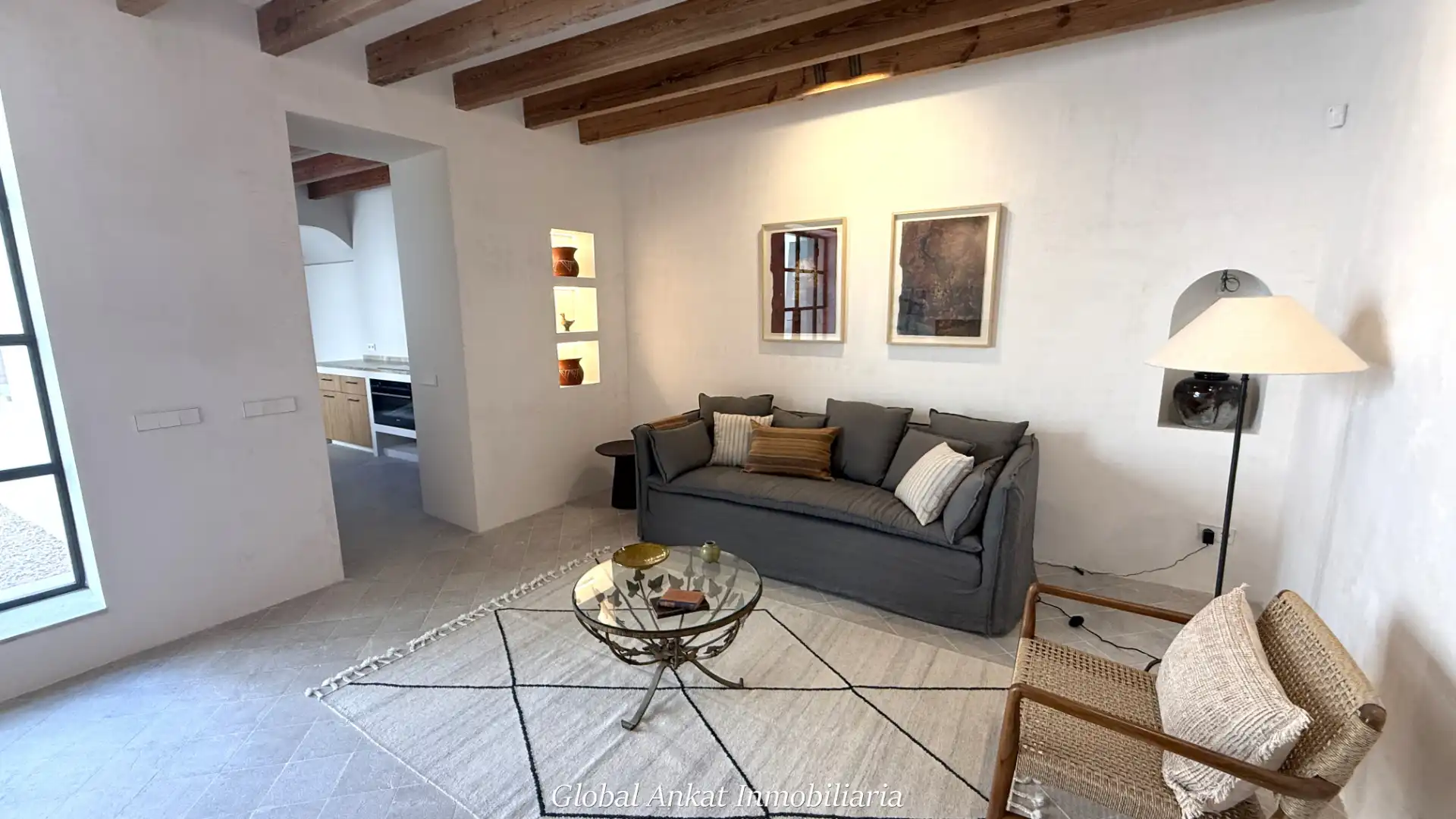 Sala de estar de Casa o chalet en venta en Felanitx con Aire acondicionado, Calefacción y Jardín privado