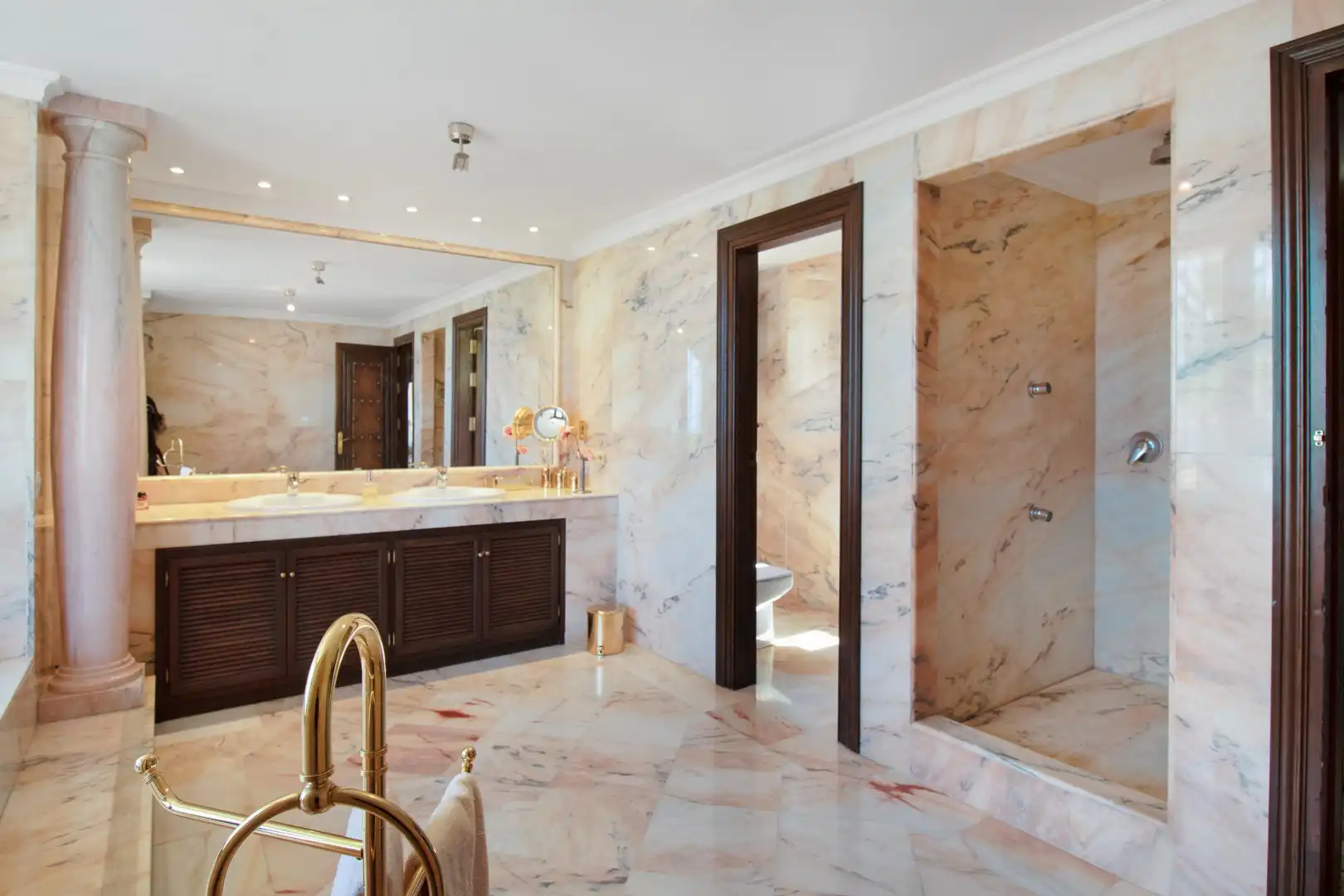 Bathroom of Houses for rent in Marbella  with Private garden, Terrace and Swimming Pool