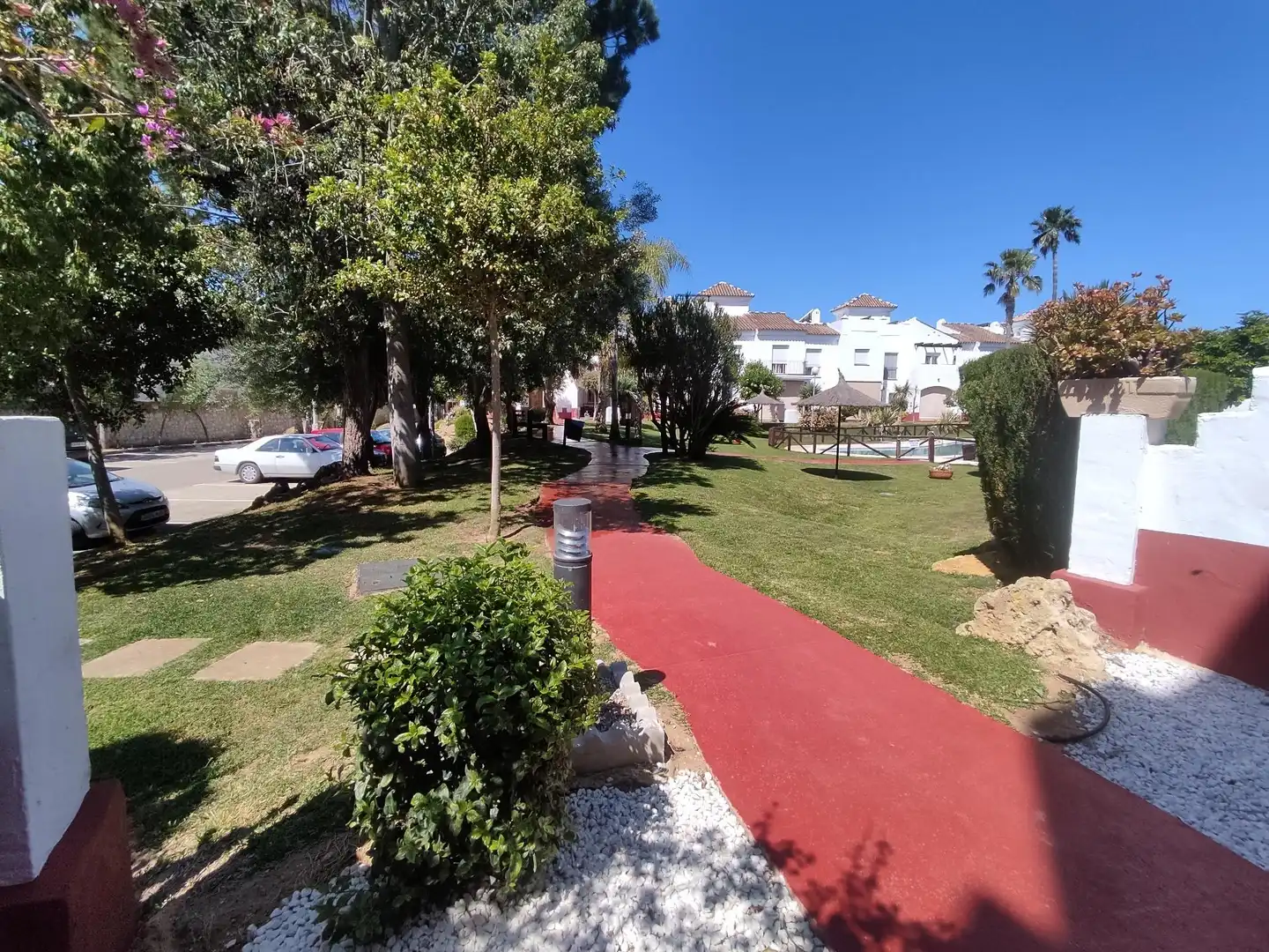 Garden of Apartments for sale in Rota  with Air Conditioner, Private garden and Terrace