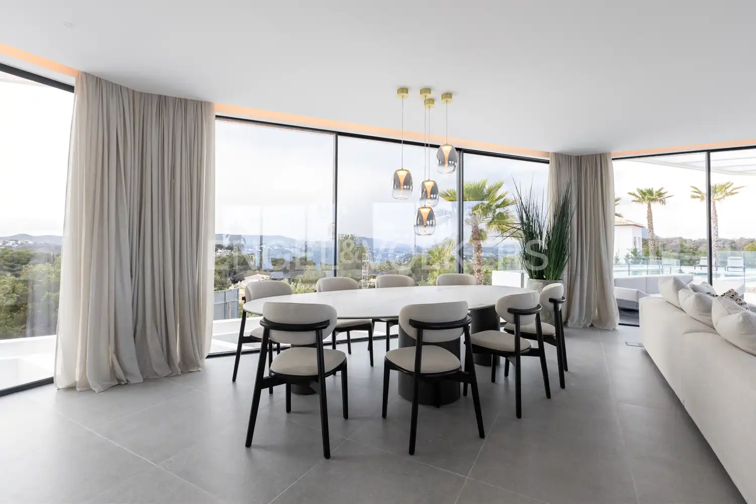 Dining room of Country homes for sale in Jávea / Xàbia  with Air Conditioner, Heating and Private garden