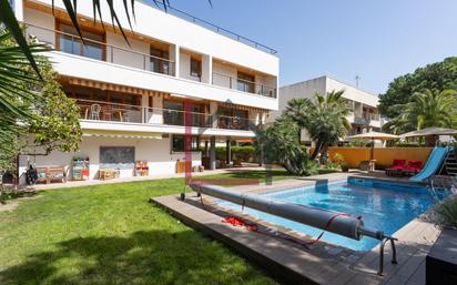 Garten von Haus oder Chalet zum verkauf in Esplugues de Llobregat mit Klimaanlage, Terrasse und Schwimmbad