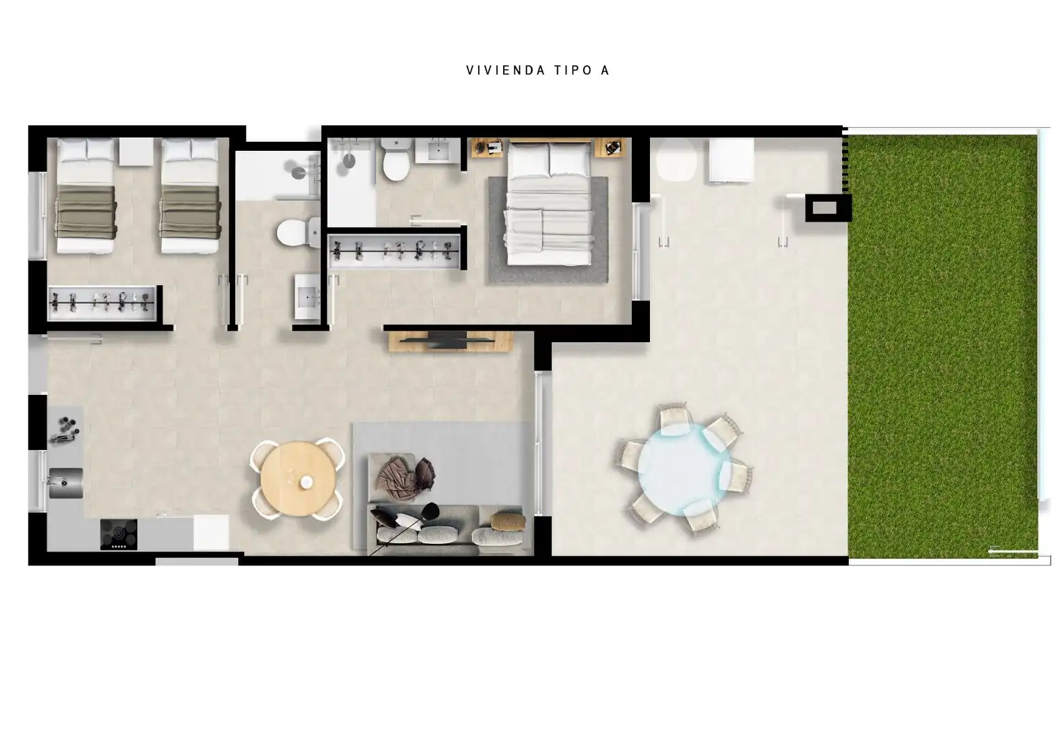 Apartamento en venta en Torrevieja con Aire acondicionado, Calefacción y Jardín privado