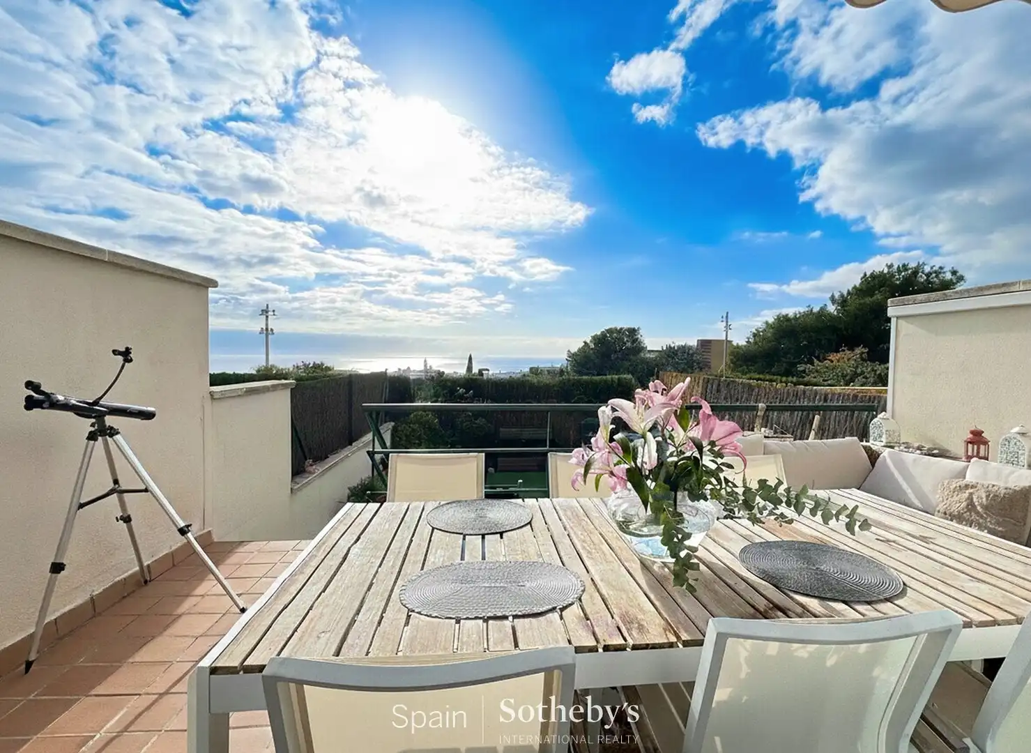 Terraza de Apartamento en venta en Sitges con Jardín privado, Terraza y Trastero