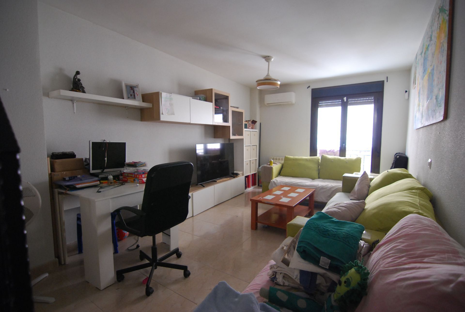 Wohnzimmer von Wohnung zum verkauf in Añover de Tajo mit Klimaanlage und Heizung