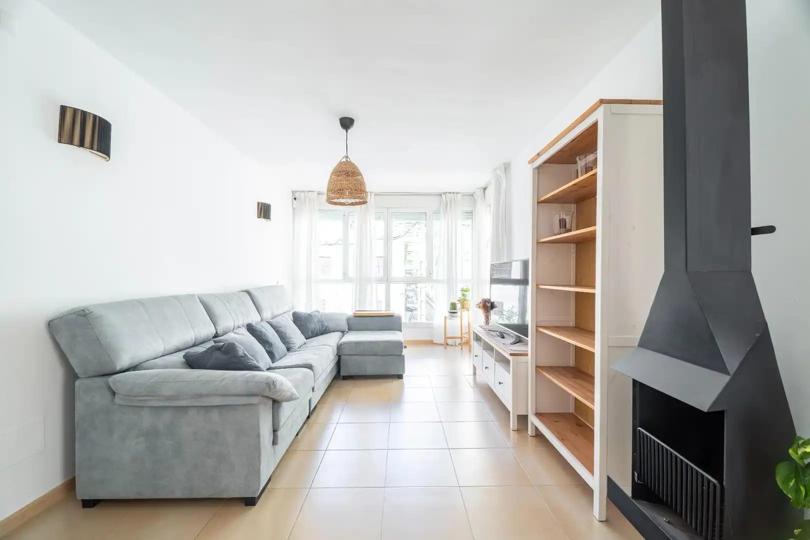 Living room of Attic for sale in  Palma de Mallorca  with Air Conditioner, Heating and Storage room