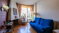 Living room of Flat for sale in  Barcelona Capital  with Heating, Parquet flooring and Terrace