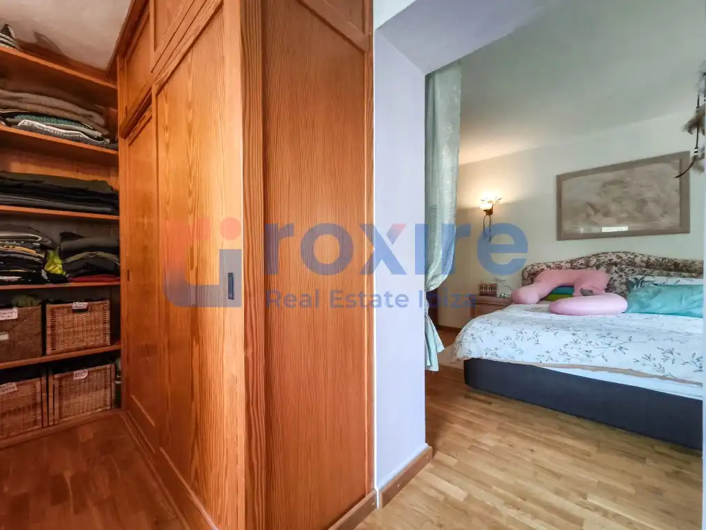 Bedroom of Houses for rent in Sant Antoni de Portmany  with Air Conditioner, Private garden and Terrace