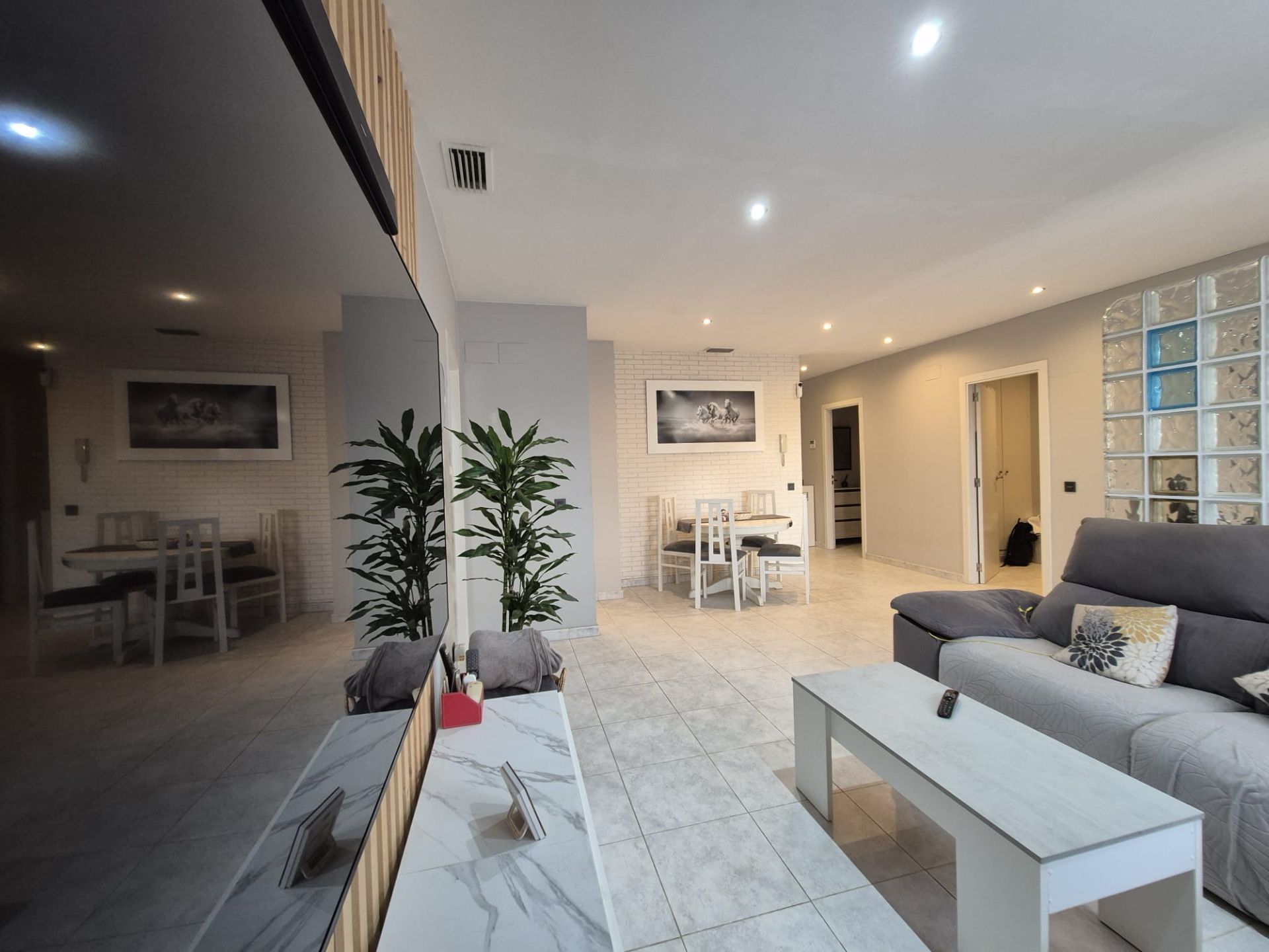 Sala de estar de Piso en venta en Museros con Aire acondicionado