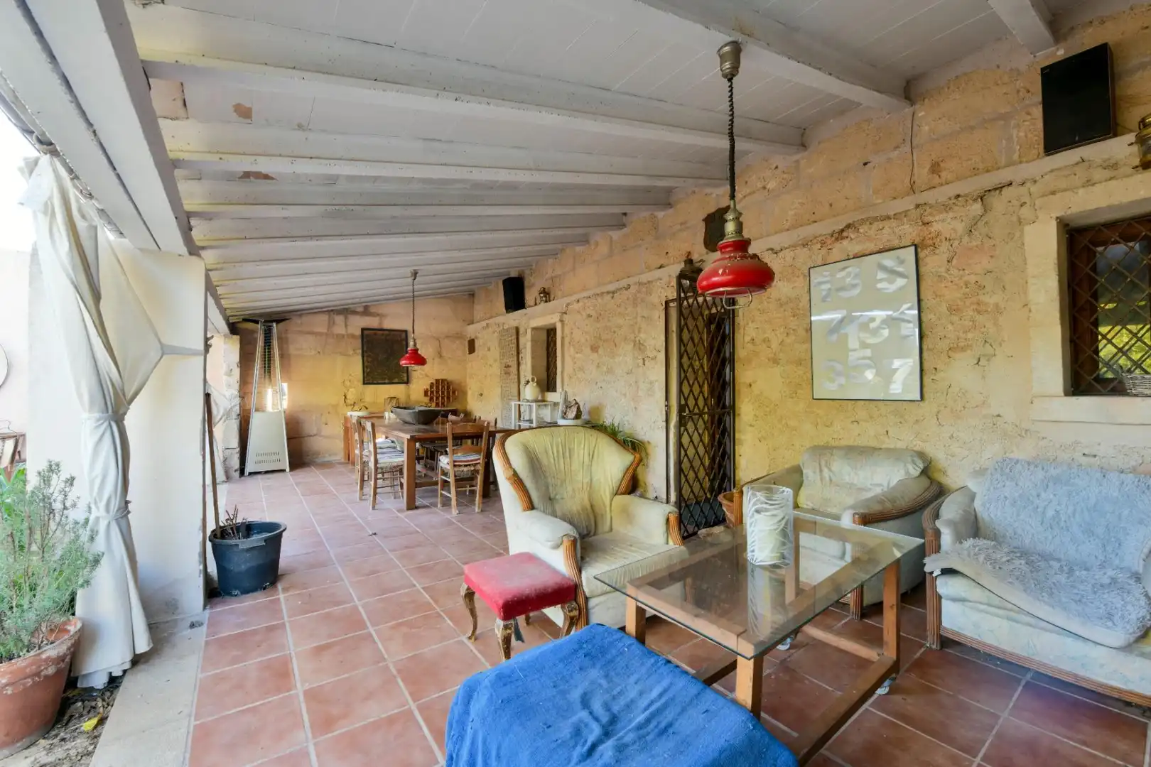 Menjador de Casa o xalet en venda en Petra amb Aire condicionat i Calefacció