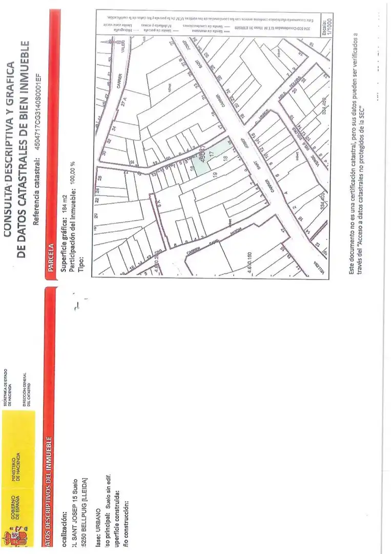 Wohnbaugrundstück zum Verkauf in Carrer Pare Claret, imagen 2