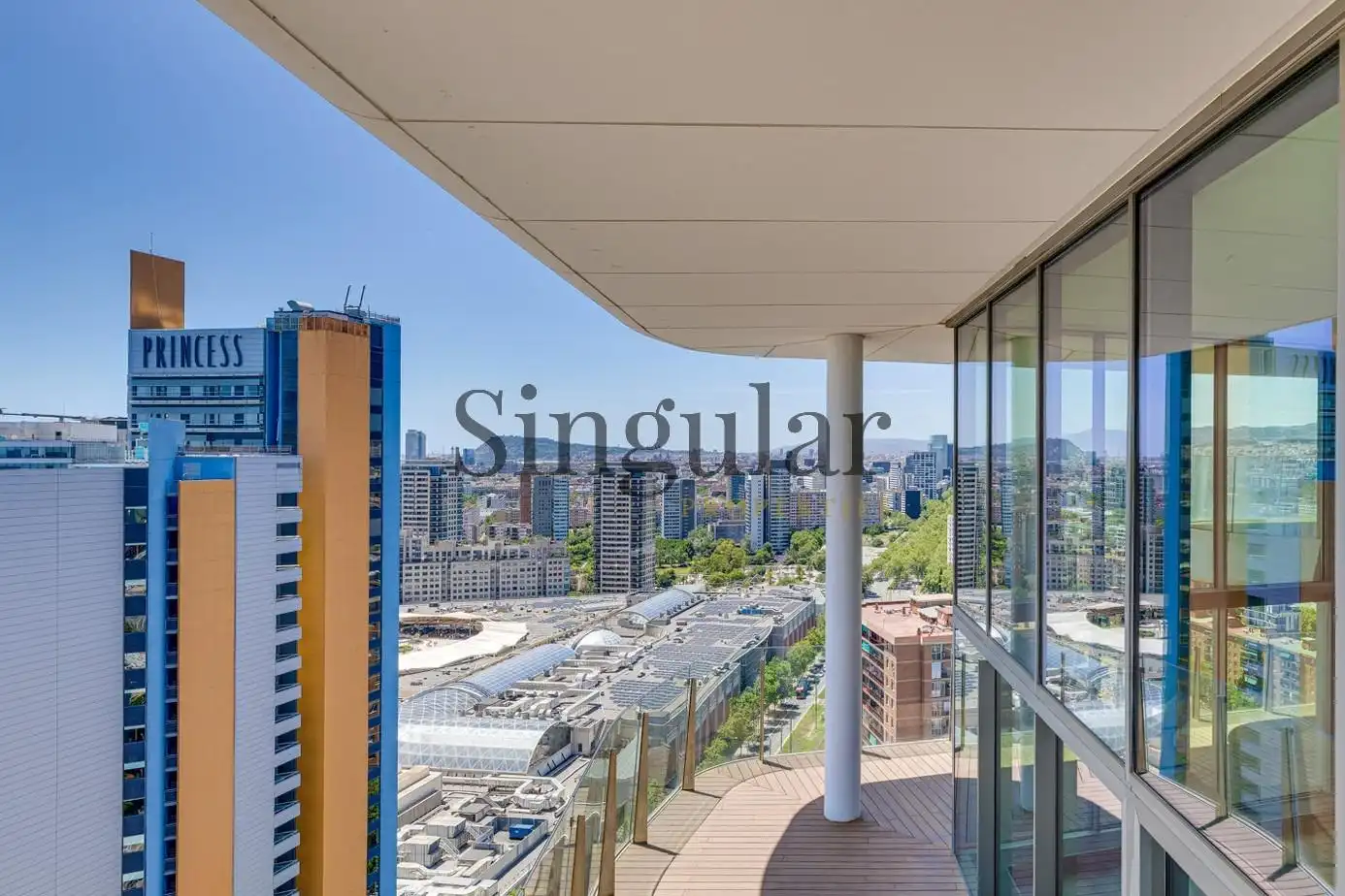 Terrace of Duplexes for sale in Barcelona  with Heating, Parquet flooring and Terrace