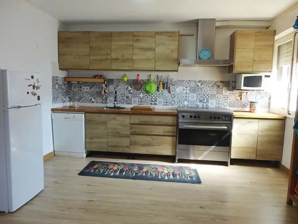 Cocina de Casa o chalet en venta en Salas de los Infantes con Calefacción y Jardín privado