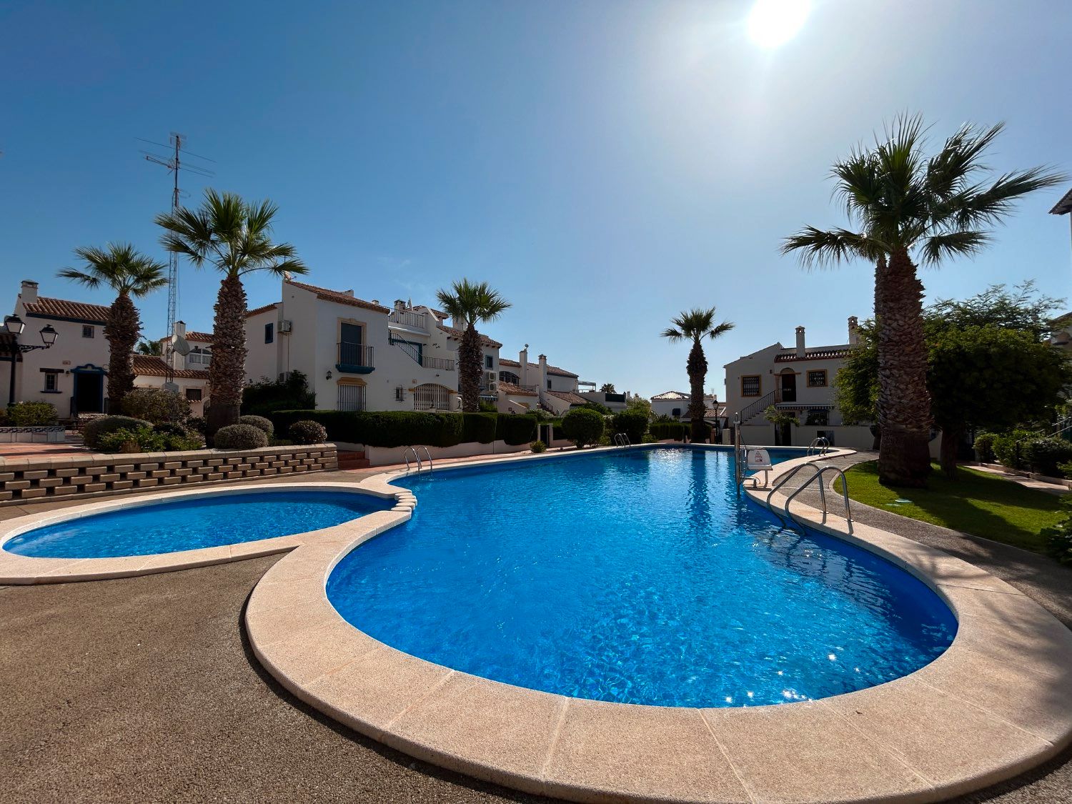 Swimming pool of Duplex for sale in Orihuela  with Air Conditioner, Swimming Pool and Furnished