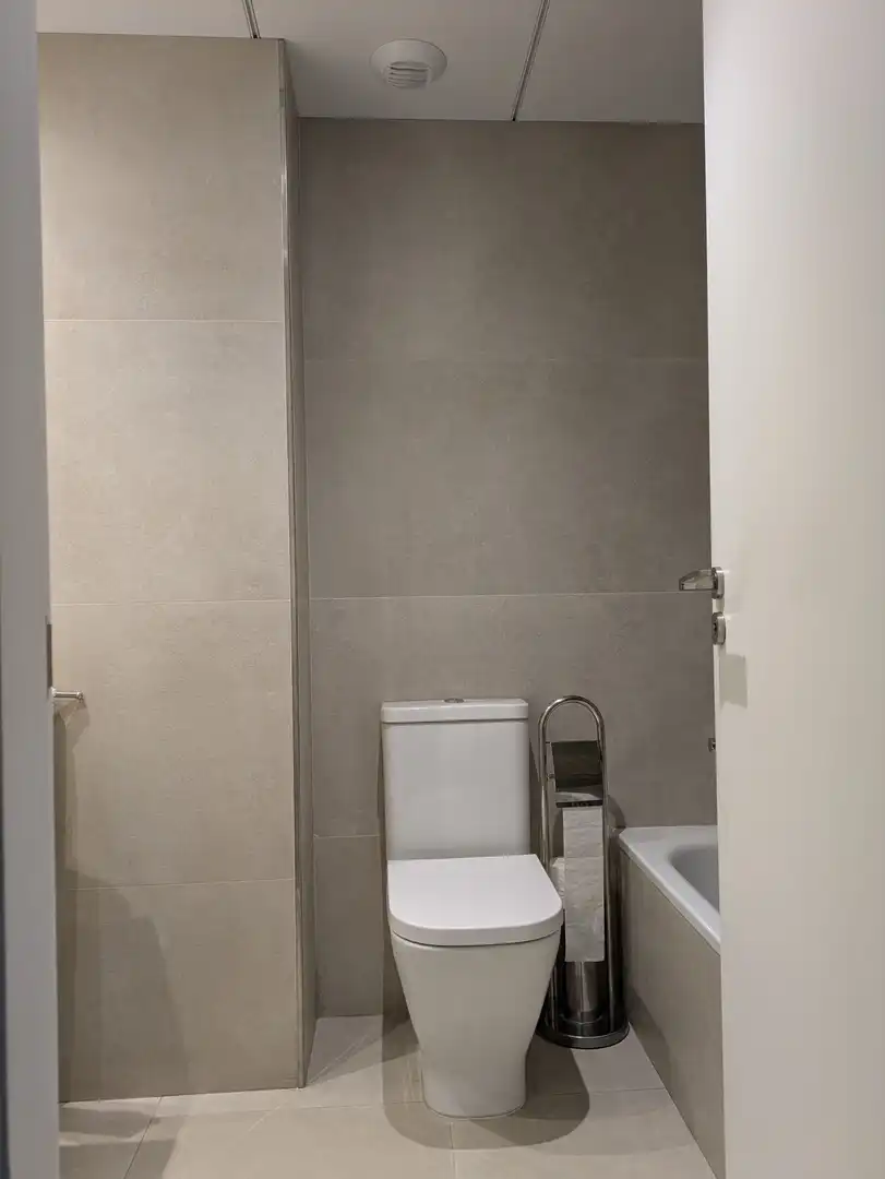 Badezimmer von Wohnung zum Verkauf in Monzón mit Klimaanlage, Heizung und Terrasse