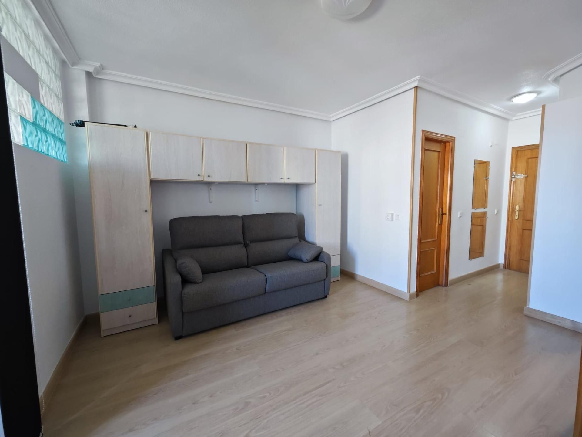 Sala d'estar de Estudi en venda en Elche / Elx amb Terrassa i Piscina comunitària