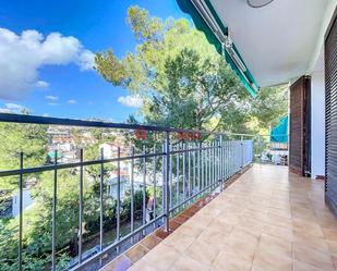 Balcony of Flat for sale in Sant Pere de Ribes  with Heating, Terrace and Swimming Pool