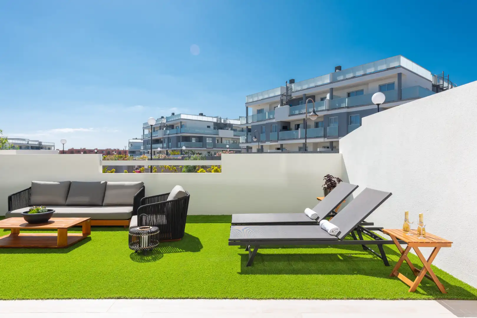 Terrace of Flat for sale in Los Abrigos