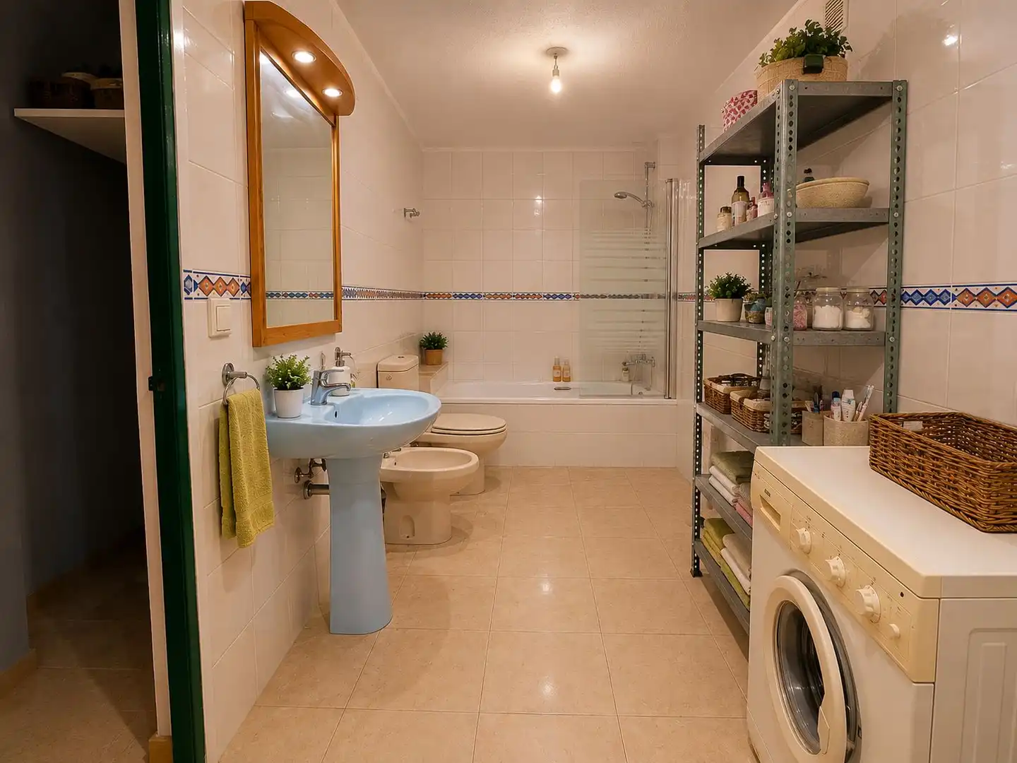 Bathroom of Houses for sale in Sevilla  with Storage room and Swimming Pool