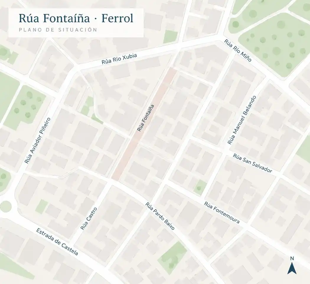 Wohnung zum Verkauf in Rúa Fontaíña
