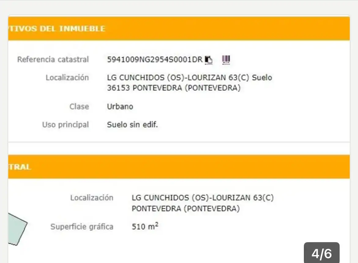 Terreno residenziale in vendita a Rua Os Cunchidos 63, imagen 4
