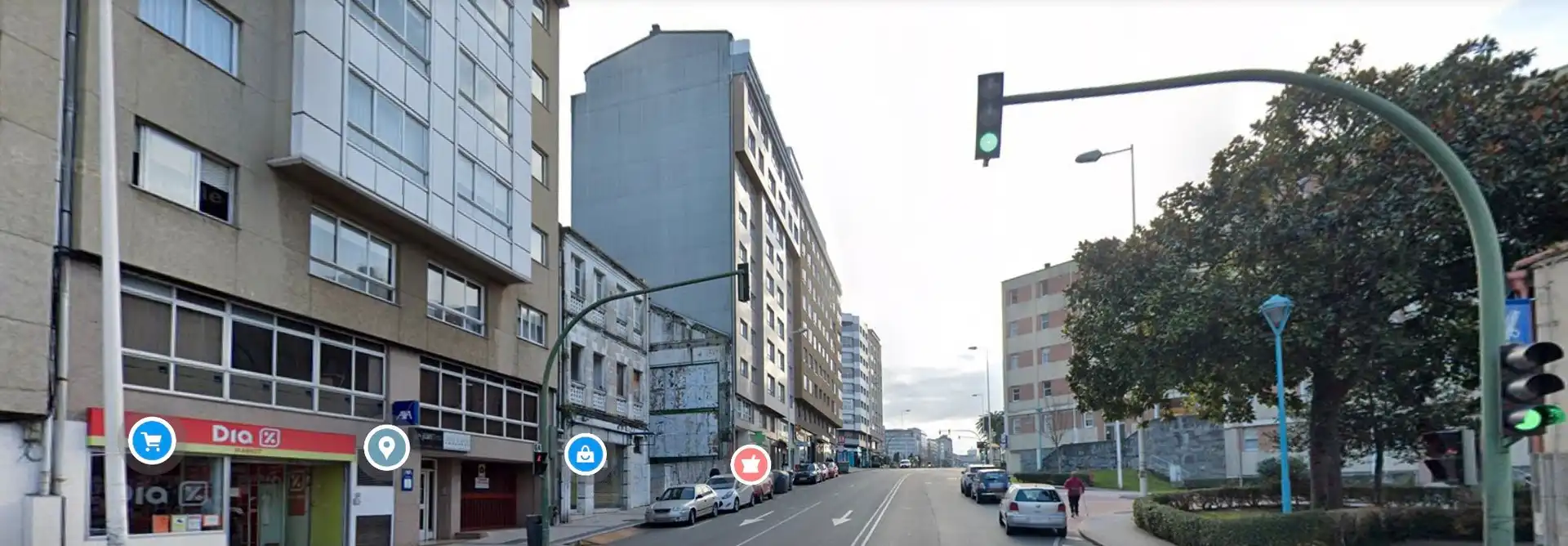 Vista exterior de Edificio en venta en A Coruña Capital 