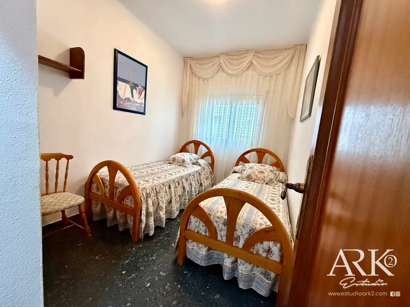 Habitación de Piso en venta en Gandia con Amueblado, Lavadora y Balcón