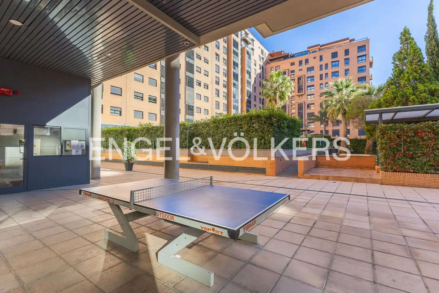 Terrasse von Dachboden zur Miete in Valencia mit Klimaanlage, Heizung und Parkett