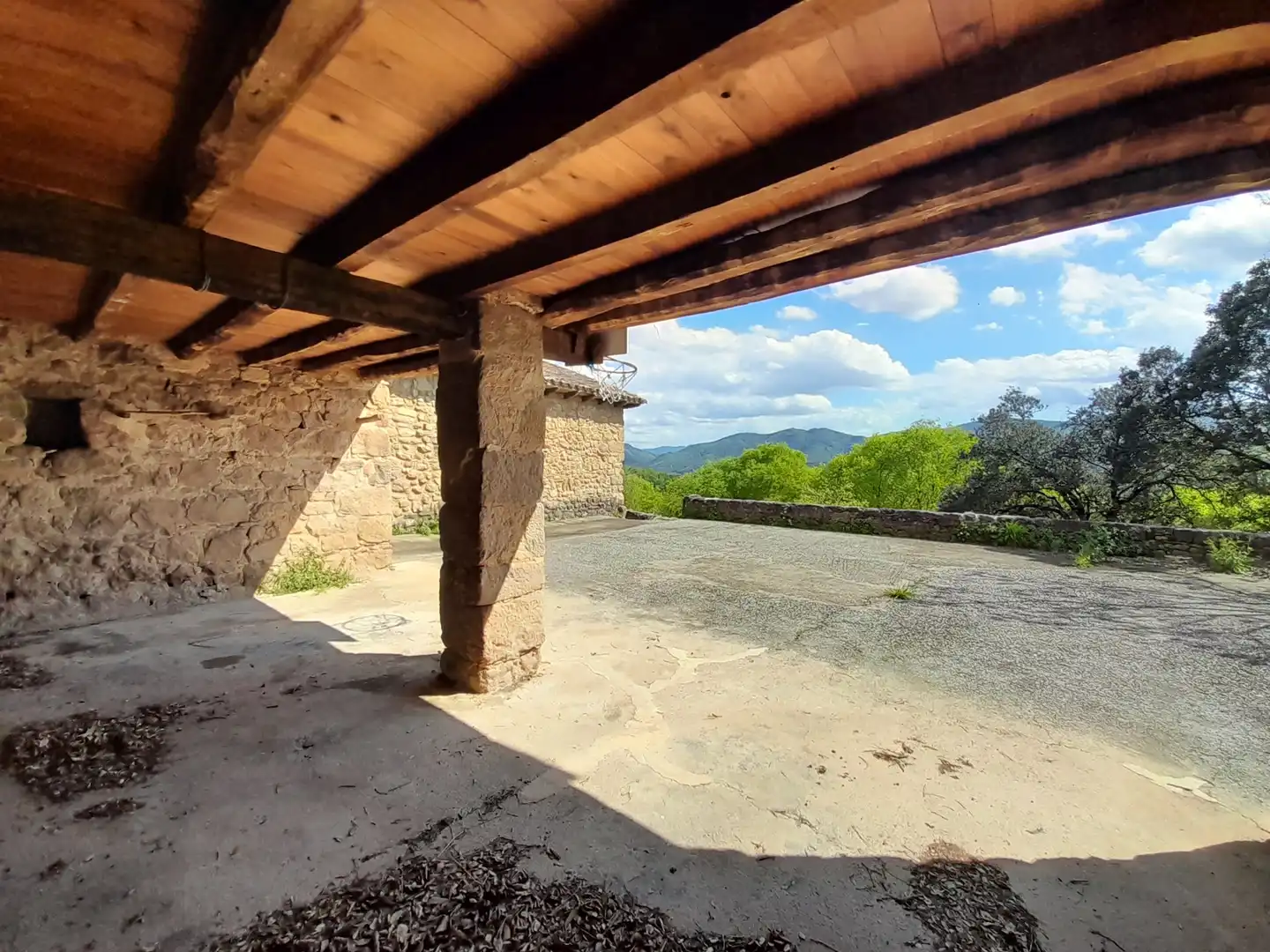 Terraza de Finca rústica en venta en La Vall de Bianya con Calefacción, Terraza y Trastero