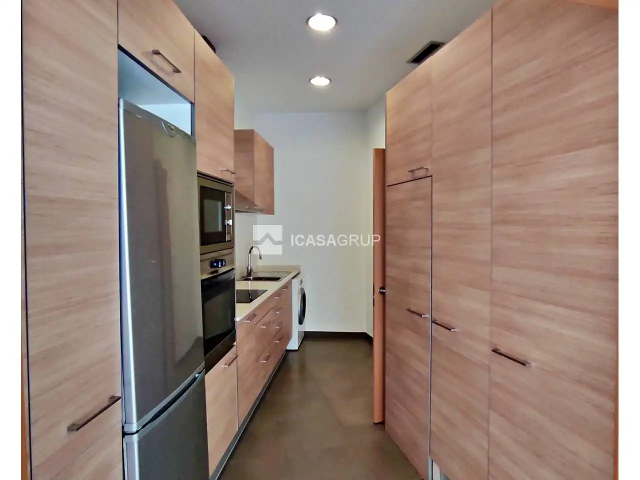 Kitchen of Flat for rent in Barcelona  with Air Conditioner, Heating and Parquet flooring
