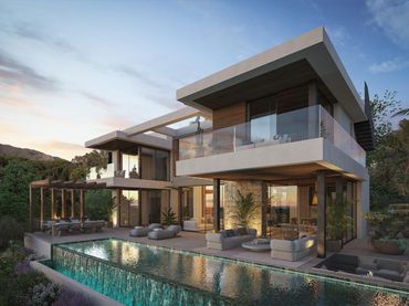 Casa amb piscina en venda a Milla de Oro