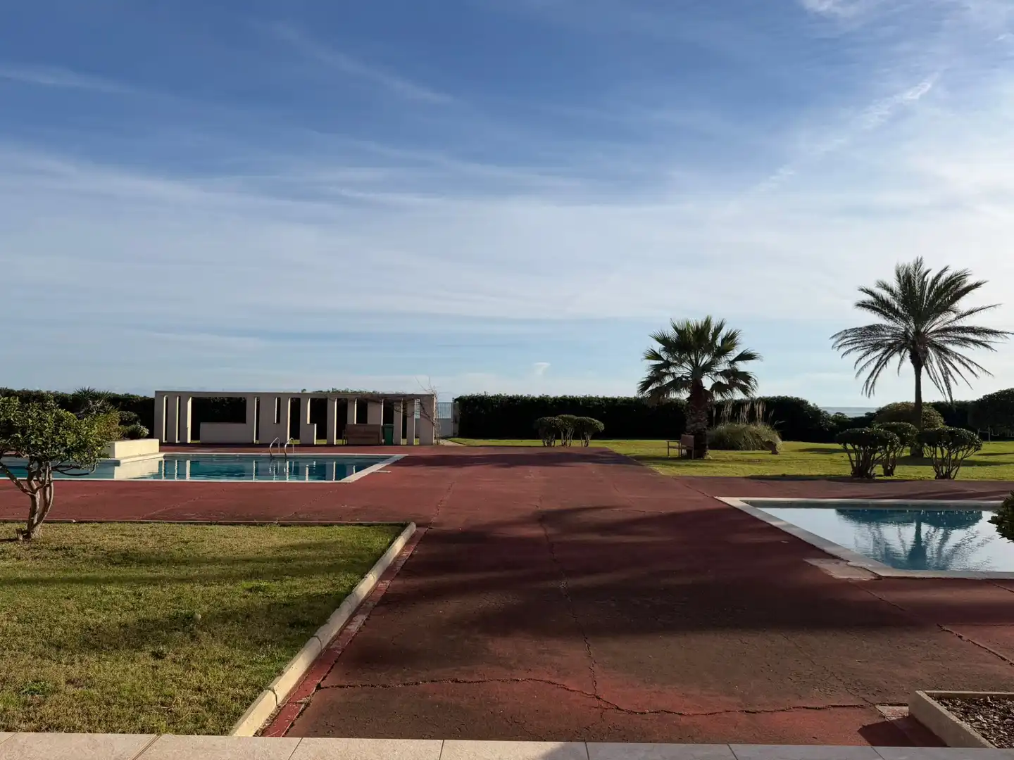 Schwimmbecken von Wohnung zur Miete in Gavà mit Heizung, Parkett und Terrasse