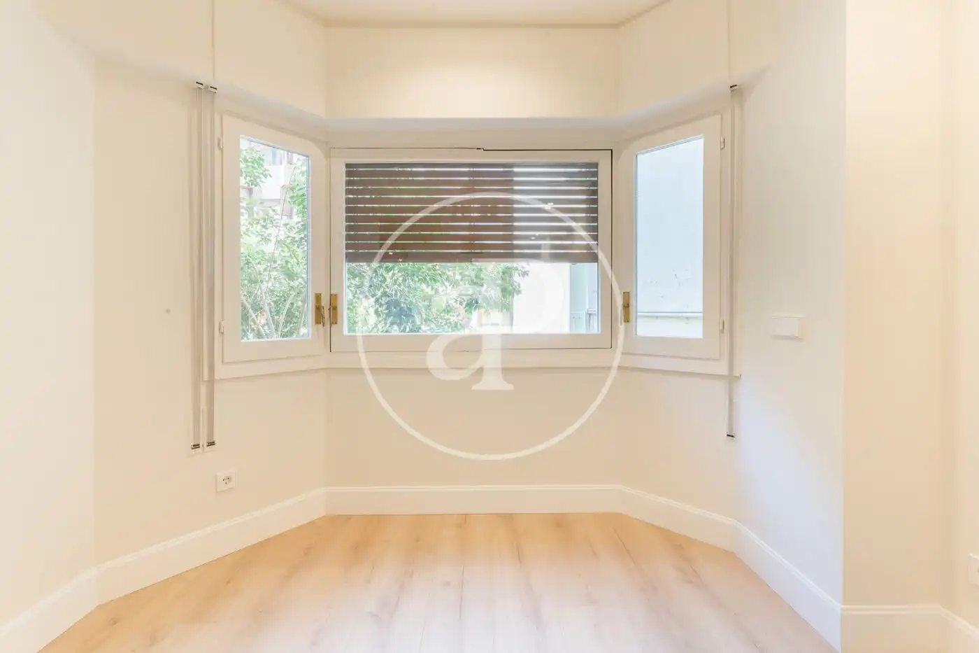 Esszimmer von Wohnung zur Miete in Madrid mit Klimaanlage, Heizung und Privatgarten