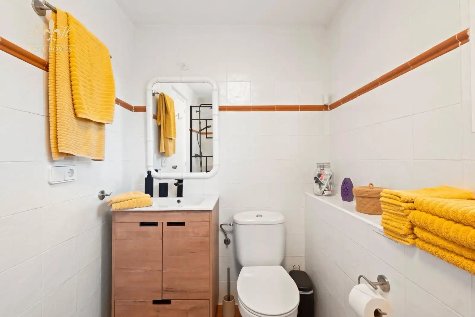Baño de Casa o chalet en venta en La Nucia con Aire acondicionado, Piscina y Amueblado