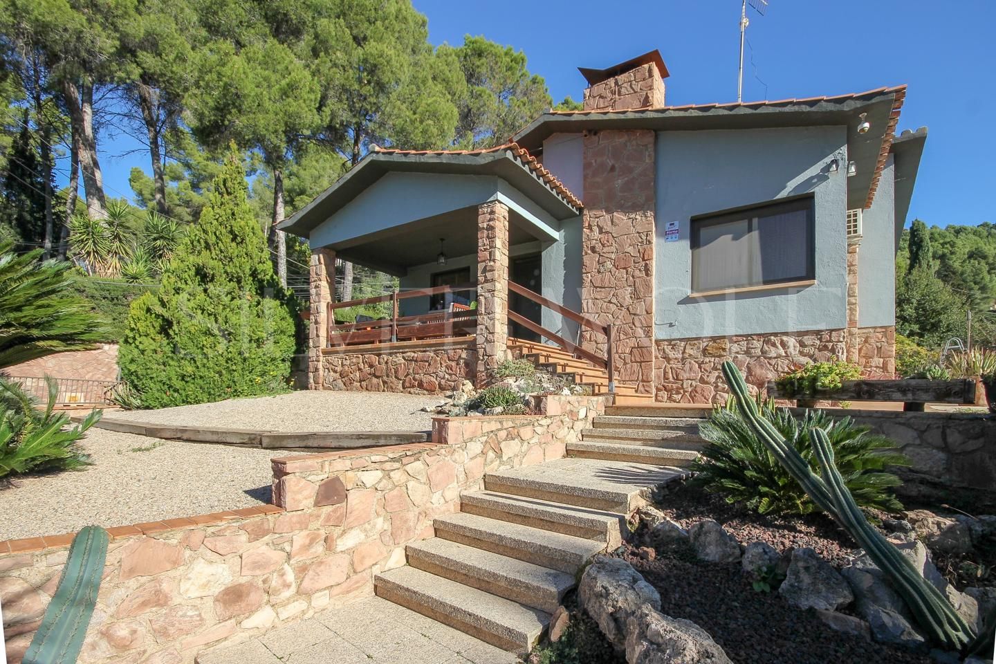 Jardí de Casa o xalet en venda en Bigues i Riells del Fai amb Aire condicionat, Jardí privat i Terrassa