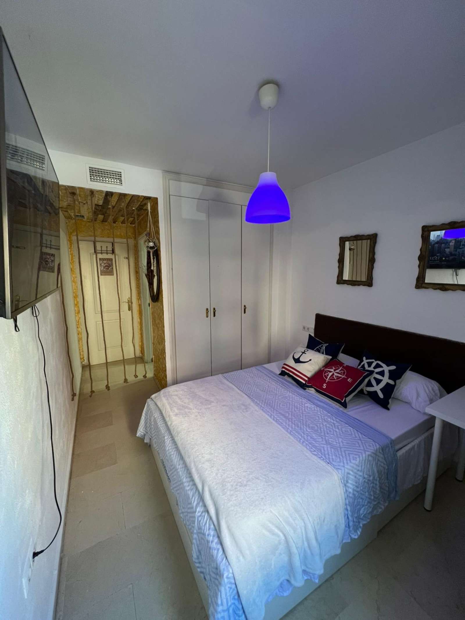 Bedroom of Flat for share in Málaga Capital  with Air Conditioner, Heating and Terrace