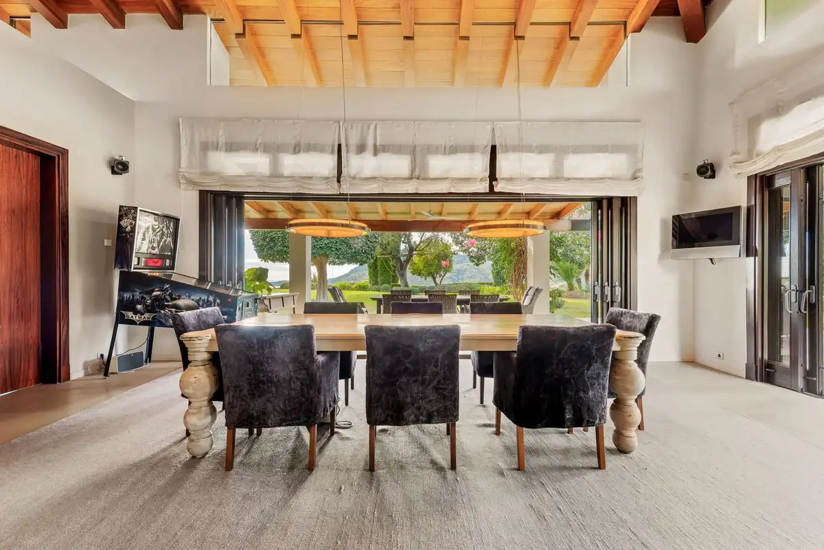 Esszimmer von Haus oder Chalet zum Verkauf in Benahavís mit Klimaanlage, Privatgarten und Terrasse