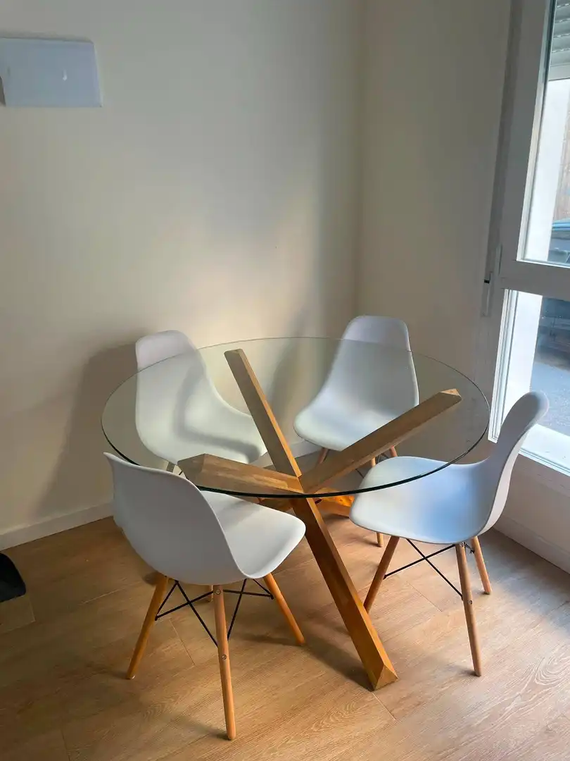 Dining room of Study for rent in Sagunto / Sagunt  with Air Conditioner and Furnished