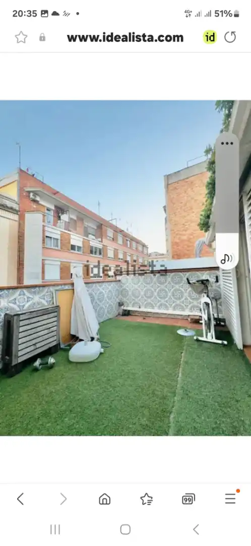 Terrassa de Casa adosada en venda en Cornellà de Llobregat amb Aire condicionat, Calefacció i Terrassa