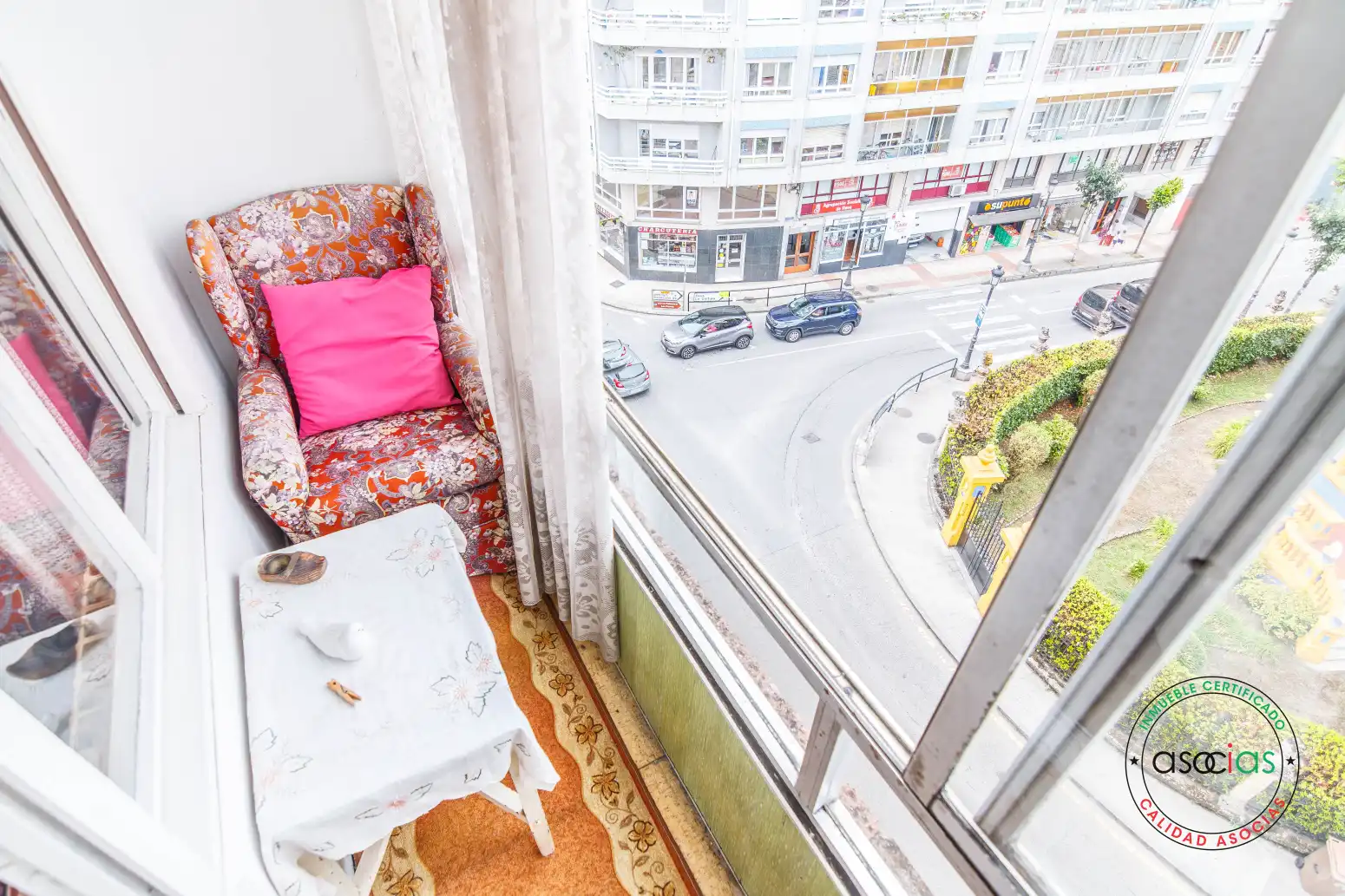 Balcony of Flat for sale in Nava  with Heating and Balcony